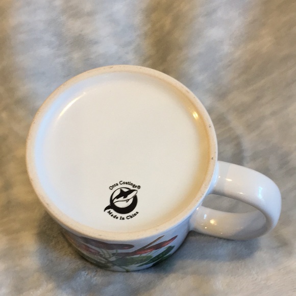 Wild Cherries Ceramic Mug NWT 6 oz Orca Coatings Cherry Botanical Mug - Picture 6 of 12